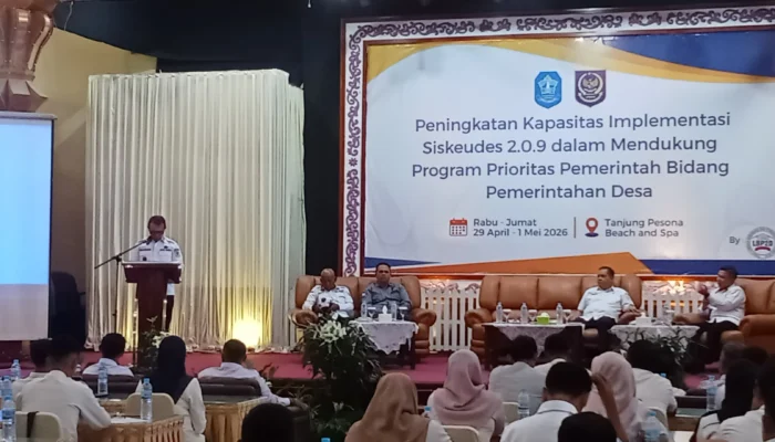 Di Hadapan 62 Desa, Wakil Bupati Syahbudin Tekankan Disiplin dan Akuntabilitas Keuangan