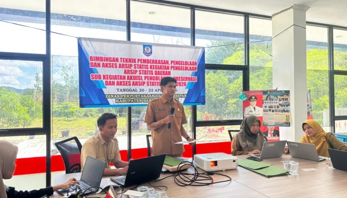 Empat Hari Digembleng, OPD Pemkab Bangka Selatan Didorong Tertib Arsip Digital