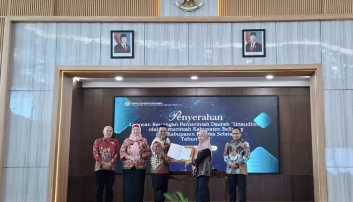 LKPD 2025 Diserahkan ke BPK, Bupati Basel Akui Terlambat tapi Klaim Sudah Sesuai Aturan