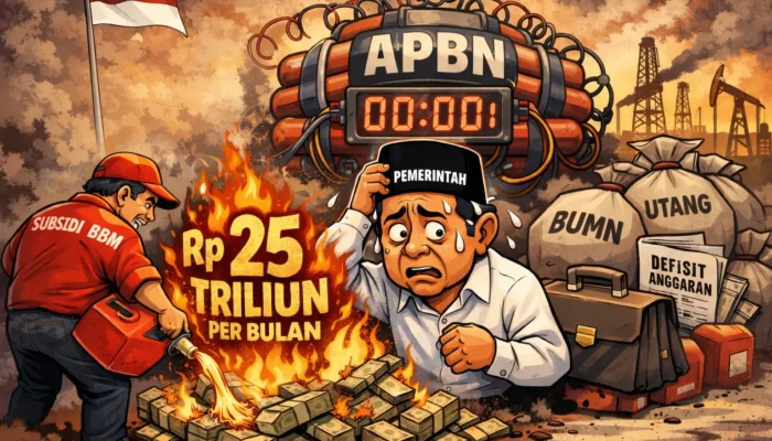 Beban Subsidi BBM Tembus Rp25 Triliun Per Bulan