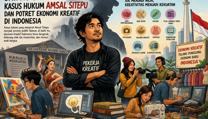 Bayang-Bayang Kasus Hukum Amsal Sitepu dan Potret Ekonomi Kreatif Indonesia