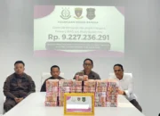 Kejari Bangka Setor Rp 9,2 Miliar Uang Korupsi BWS Babel ke Kas Negara