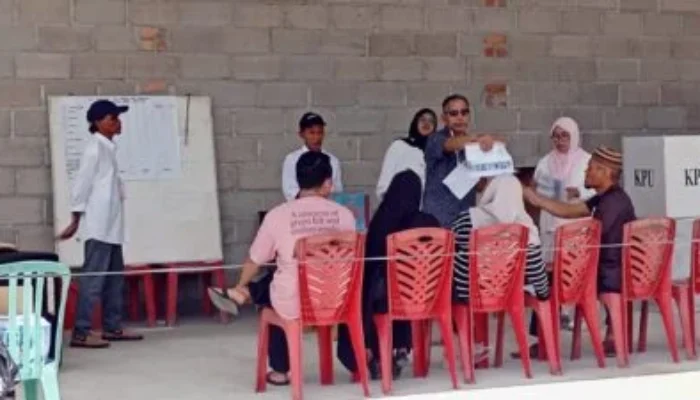 Begini Hasil Penghitungan Suara Pilkaling Sri Pemandang, Warga Antusias Memilih