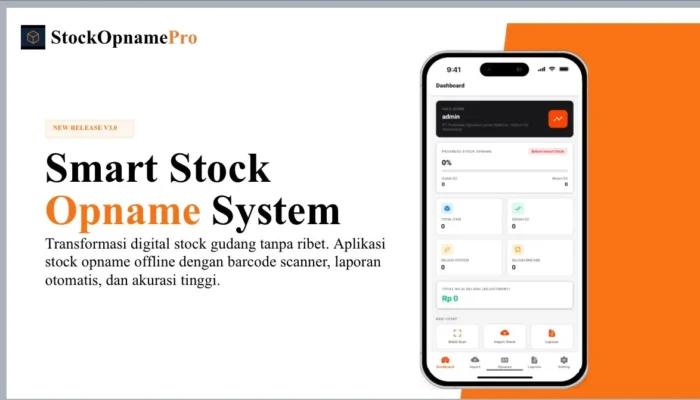 StockOpnamePro Bantu Perusahaan Kelola Inventaris Lebih Cepat dan Akurat