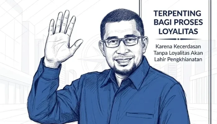 Pesan Inspiratif Sandri Rumanama, Kecerdasan Tanpa Loyalitas Melahirkan Pengkhianatan