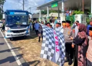 Wabup Debby Resmi Berangkatkan Jemaah Haji Bangka Selatan Kloter 8