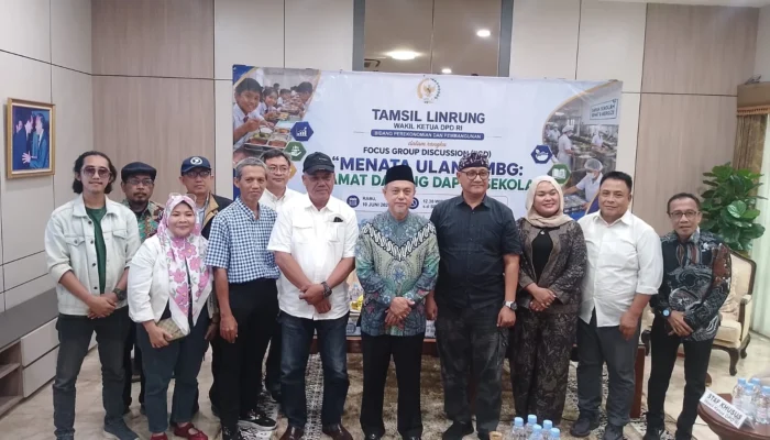 Forum Jurnalis Merdeka Gelar Diskusi MBG, Tamsil Linrung Minta Penataan Ulang yang Terukur