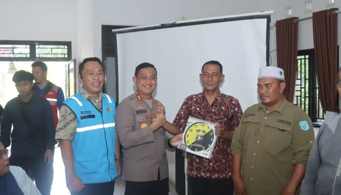 Kapolres Bangka Ajak Warga Manfaatkan Call Center 110 dalam Program Jumat Curhat