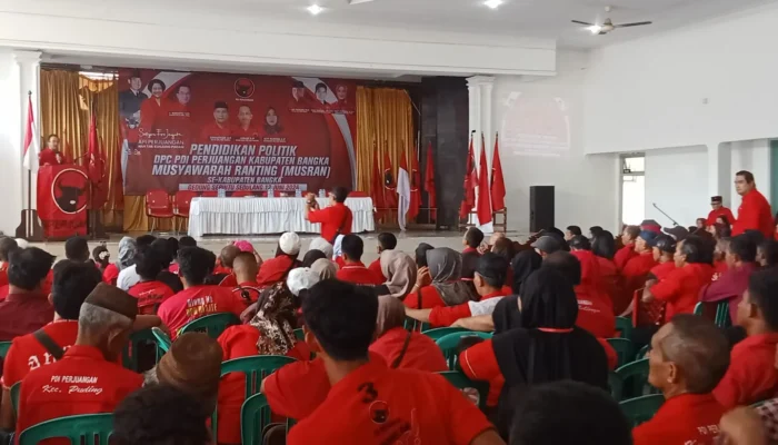Rudianto Tjen Dorong Pengurus Ranting PDIP Bangka Aktif Menyapa dan Mengawal Aspirasi Masyarakat