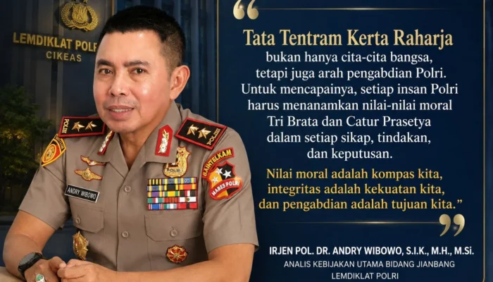 Pesan Irjen Pol Andry Wibowo untuk Insan Polri: Tanamkan Tri Brata dan Catur Prasetya
