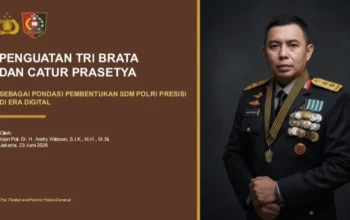Paparan Irjen Pol Andry Wibowo: Tri Brata-Catur Prasetya Jadi Fondasi SDM Polri Hadapi Disrupsi Digital dan Kejahatan Siber