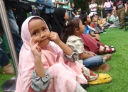 Senyum Zaina Warnai Serunya Liburan Sekolah di Explore The Jungle Mal Ciputra Jakarta