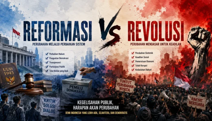 Memaknai Reformasi dan Revolusi di Tengah Gelombang Aksi dan Kegelisahan Publik