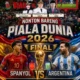 Nggak Mau Ketinggalan Momen? Pemkab Bangka Selatan Gelar Nobar Final Piala Dunia di Himpang Lima Toboali