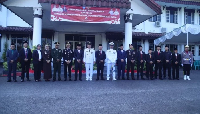 Bupati Fery Insani Pimpin Upacara Hari Lahir Pancasila 2026 di Bangka