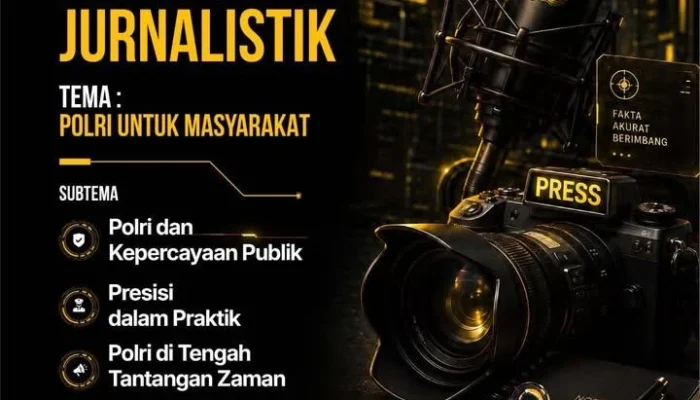 HUT ke-80 Polri: Wartawan Diajak Berkompetisi Lewat Lomba Artikel Jurnalistik Berhadiah Puluhan Juta