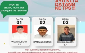 Seru! Pilkades Jeriji 2026, Tokoh Berpengalaman Siap Rebut Hati Pemilih