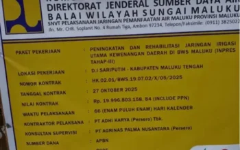 LBH Justice For Maluku Desak BWS Maluku Tindak Lanjuti Temuan BPK RI, Aparat Penegak Hukum Diminta Segera Bertindak