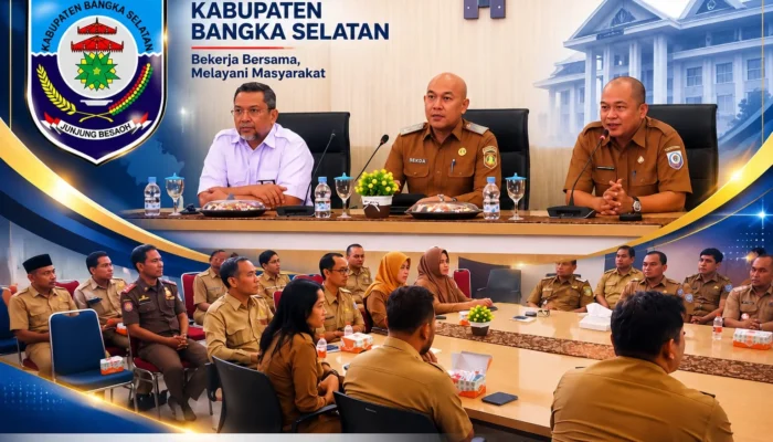 Sekda Bangka Selatan Sambut BPKP Babel, Perkuat Budaya Antikorupsi hingga Desa