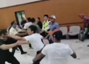 Heboh! Gedung DPRD Riau Jadi Arena Ring Tinju, Rapat Banggar Berakhir Ricuh