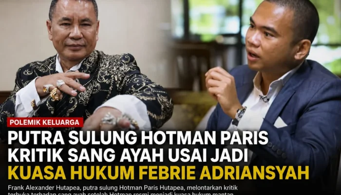 Putra Sulung Hotman Paris Kritik Sang Ayah Usai Jadi Kuasa Hukum Febrie Adriansyah
