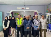 Satlantas Polres Bangka Gandeng APDESI Sosialisasikan Tertib Berlalu Lintas di Puding Besar