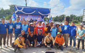 Rangkaian HUT ke-25 Partai Demokrat, DPC Bangka Gelar Gerakan Langit Biru Indonesia Asri