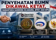 Penyehatan BUMN Dikawal Ketat, Danantara Gandeng Kejagung, BPKP, dan BPK