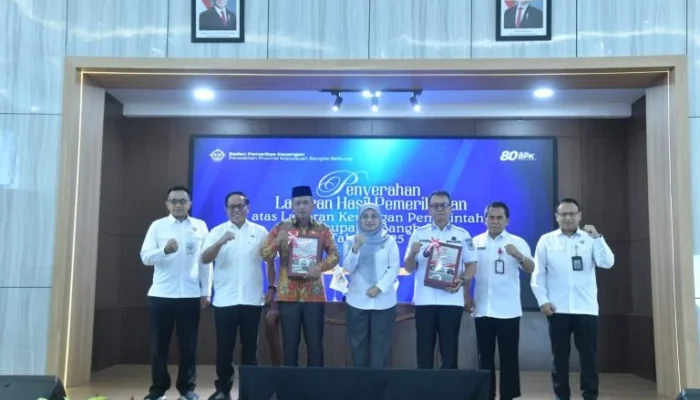 Pemkab Bangka Raih Opini WTP Ke-10 Berturut-turut dari BPK RI