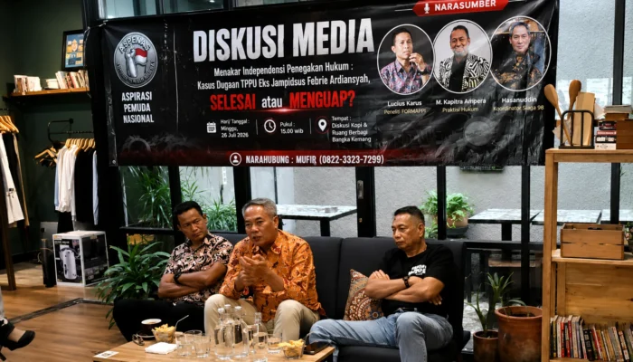 Diskusi Media: Siaga 98 Usulkan Pansus DPR Awasi Kasus Febrie Adriansyah