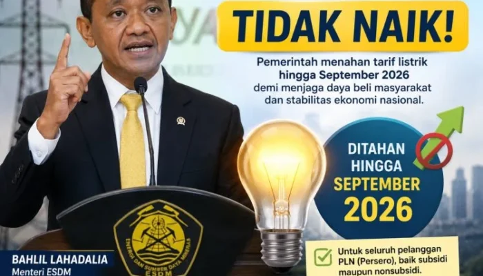 Bahlil: Tunda Dulu Kenaikan Tarif PLN, Ini Alasannya