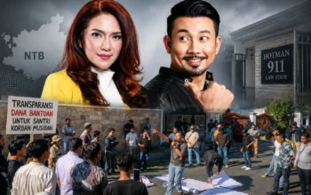 Wakil Ketua DPR RI Sari Yuliati dan Publik Figur Denny Sumargo Jadi Sorotan  Aksi Massa di NTB