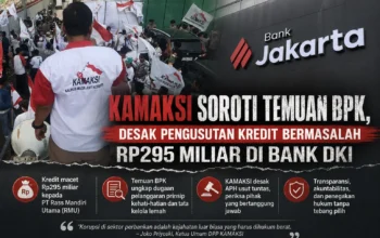 KAMAKSI Soroti Temuan BPK, Desak Pengusutan Kredit Bermasalah Rp295 Miliar di Bank DKI