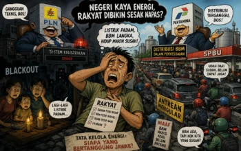 Polemik PLN Blackout, Antrean BBM Mengular: Rakyat Dibikin Sesak Napas?