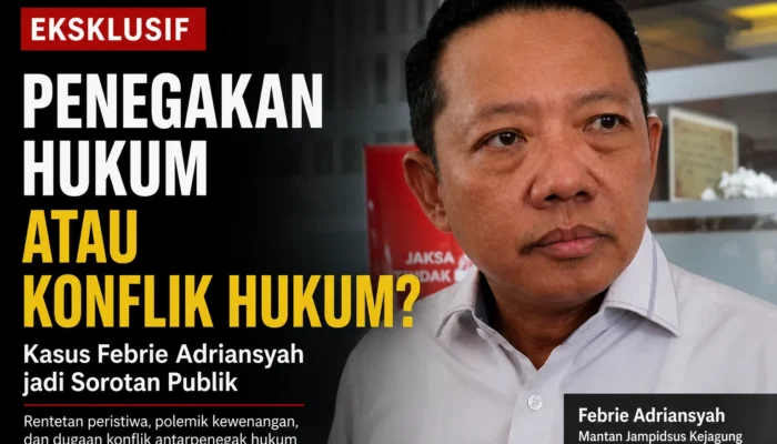 Penegakan Hukum atau Konflik Hukum? Membaca Kasus Febrie Adriansyah dalam Perspektif Negara Hukum