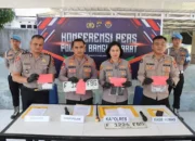 Polres Bangka Barat Gagalkan Penyelundupan 265 Kilogram Pasir Timah ke Palembang, Dua Warga Sumsel Diamankan