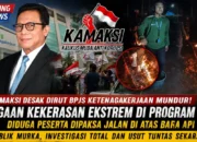 KAMAKSI Desak Dirut BPJS Ketenagakerjaan Mundur! Dugaan Peserta OPK Dipaksa Jalan di Atas Bara Api Picu Kemarahan Publik