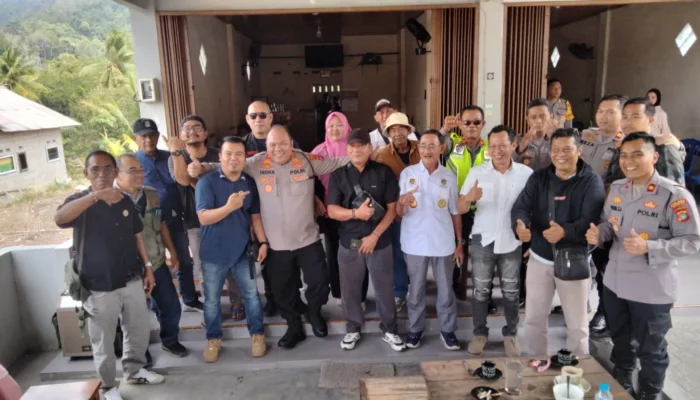 Kapolres Bangka AKBP Indra Feri Dalimunthe Tegaskan Terbuka kepada Wartawan, Ajak Perkuat Sinergi Informasi