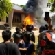 Jumat Membara di Gantung, Aksi Massa Penambang Berujung Kobaran Api di Kantor PT Timah