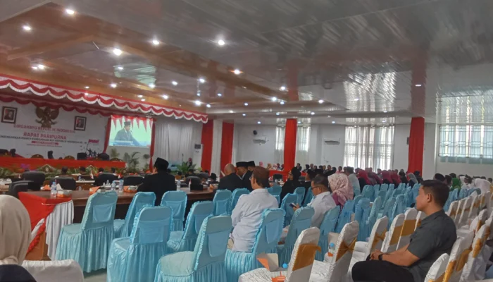 DPRD Bangka Gelar Paripurna Dengarkan Pidato Kenegaraan HUT ke-81 RI