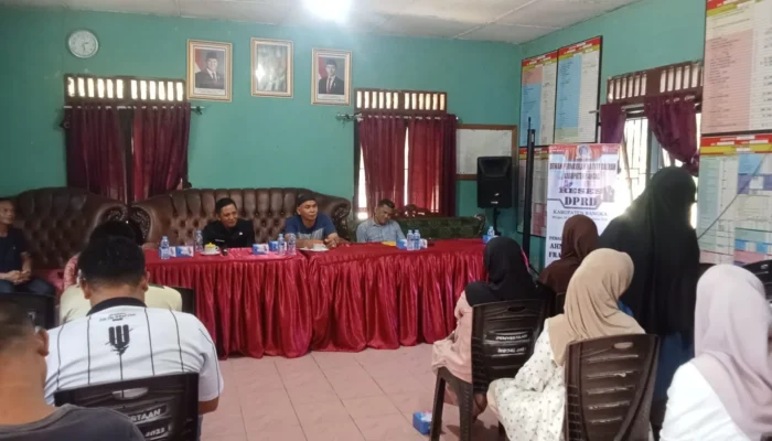 Reses Anggota DPRD Bangka Ahmad Zainuddin, Aspirasi Warga Desa Kayu Besi Siap Diperjuangkan