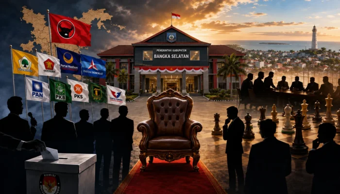Cek Ombak: Merah Masih Menyala, Membaca Peta Politik Bangka Selatan 2029