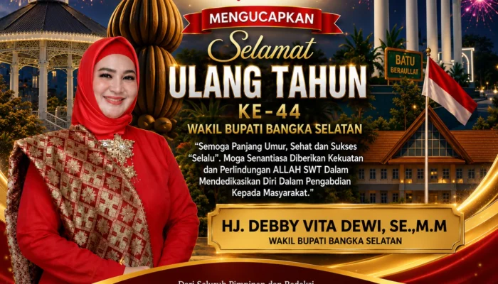 Tabarakallah Fii Umrik, Bunda Hj. Debby Vita Dewi, Hampir Dua Periode Mengabdi untuk Masyarakat Bangka Selatan
