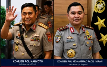 SIAGA 98 Soroti Masa Dinas Komjen Pol Karyoto dan Komjen Pol Fadil Imran