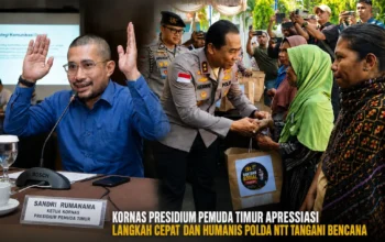 Kornas Presidium Pemuda Timur Apresiasi Respons Cepat Polda NTT Tangani Gempa Flores