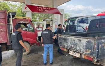 Tipidter Polres Bangka Sidak SPBU Puding, Temukan Barcode BBM Tak Sesuai STNK