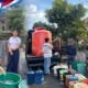 Peduli dan Beri Solusi, Anggota DPRD Basel Suwandi dan Istri Bantu Warga Dapatkan Air Bersih