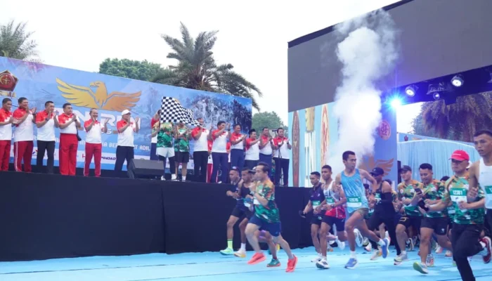 TNI Run 2026 Semarakkan HUT Ke-81 TNI, Kasad Maruli Simanjuntak Berbaur dengan 12 Ribu Peserta