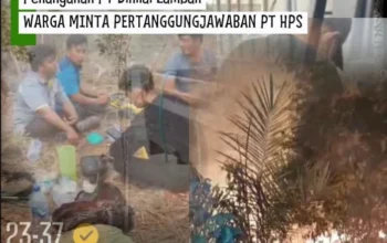 Kebun Warga Tanjung Hara Ludes Terbakar, PT HPS Disorot Soal Kesiapan Alat Pemadam