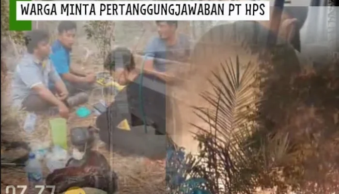 Kebun Warga Tanjung Hara Ludes Terbakar, PT HPS Disorot Soal Kesiapan Alat Pemadam